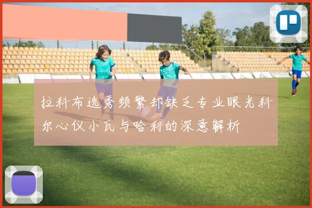 拉科布选秀频繁却缺乏专业眼光科尔心仪小瓦与哈利的深意解析